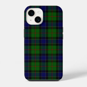 Ogilvie tartan blue green plaid iPhone 14 case