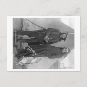 Oglala Chiefs "Red Cloud" and "American Horse" Postcard