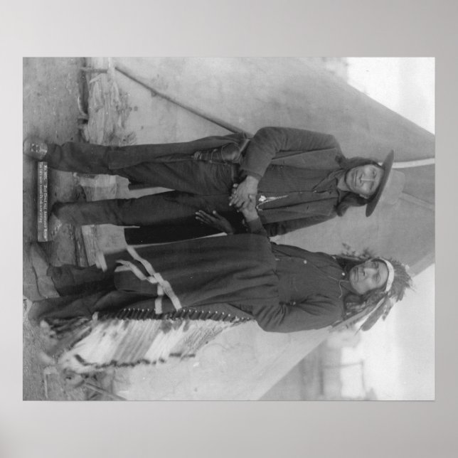 Oglala Chiefs "Red Cloud" and "American Horse" Poster (Front)