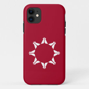 Oglala Lakota Sioux Flag iPhone 11 Case