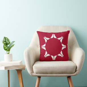 Oglala Lakota Sioux Flag Cushion