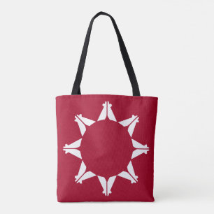 Oglala Lakota Sioux Flag Tote Bag