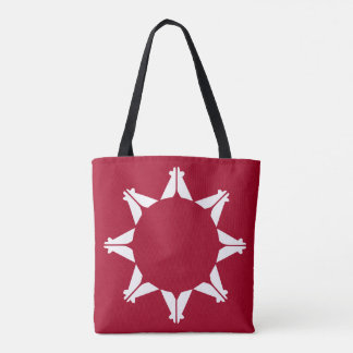 Oglala Lakota Sioux Flag Tote Bag