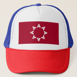 Oglala Lakota Sioux Flag  Trucker Hat