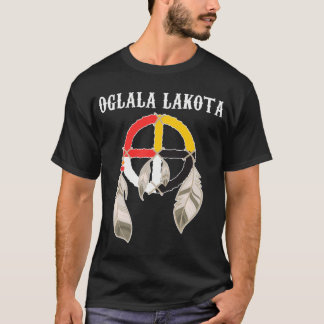 Oglala Lakota Sioux South Dakota Medicine Wheel La T-Shirt