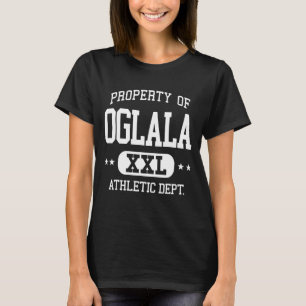 Oglala Retro Athletic Property Dept T-Shirt
