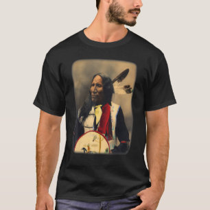 Oglala Sioux Lakota Chief Strikes With Nose Native T-Shirt