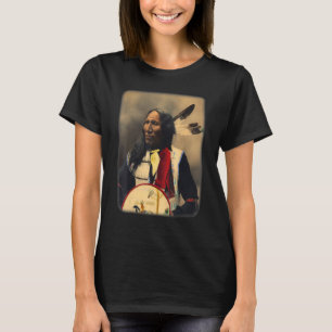 Oglala Sioux Lakota Chief Strikes With Nose Native T-Shirt