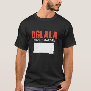 Oglala South Dakota USA State America Travel South T-Shirt