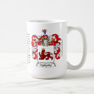 Oglesby, the Origin, the Meaning and the Crest Coffee Mug