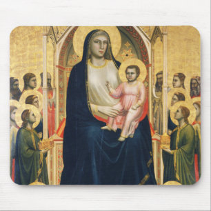 Ognissanti Madonna, Giotto, 1306-1310 Mouse Pad