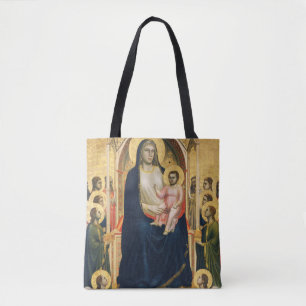 Ognissanti Madonna, Giotto, 1306-1310 Tote Bag