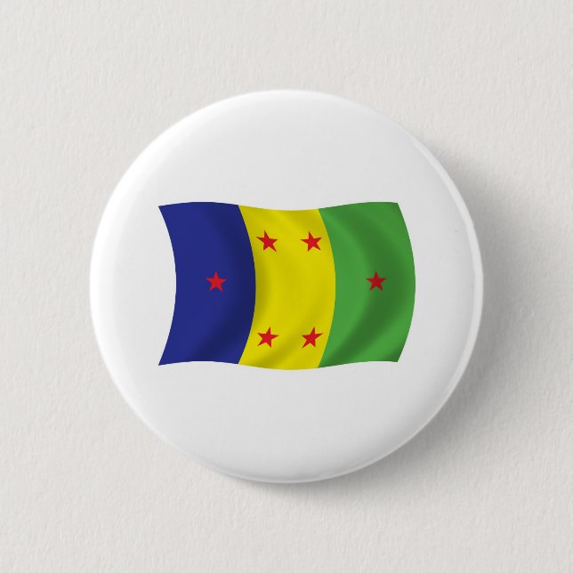 Ogoni People Flag Button (Front)