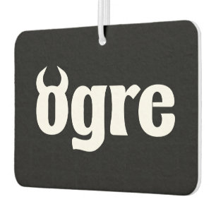 Ogre Car Air Freshener