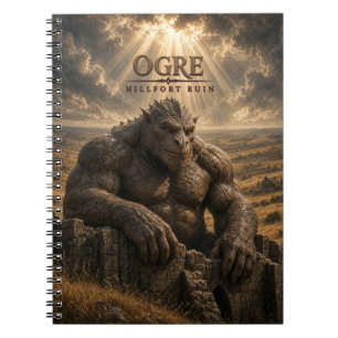 Ogre Hillfort Ruin Dark Cinema Notebook