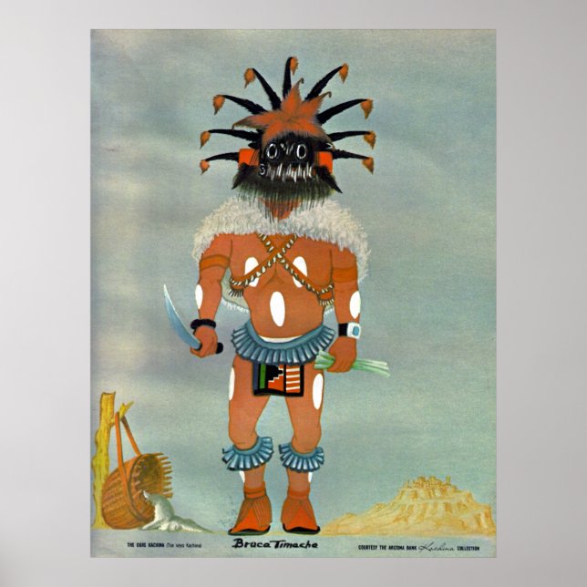 "Ogre" kachina print (Front)
