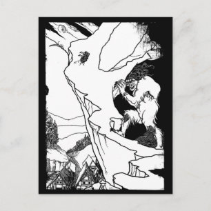 Ogre (Landslip Ogre) Postcard