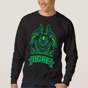 Ogre Larp Tabletop Role Playing Board Game Crypto  Sweatshirt