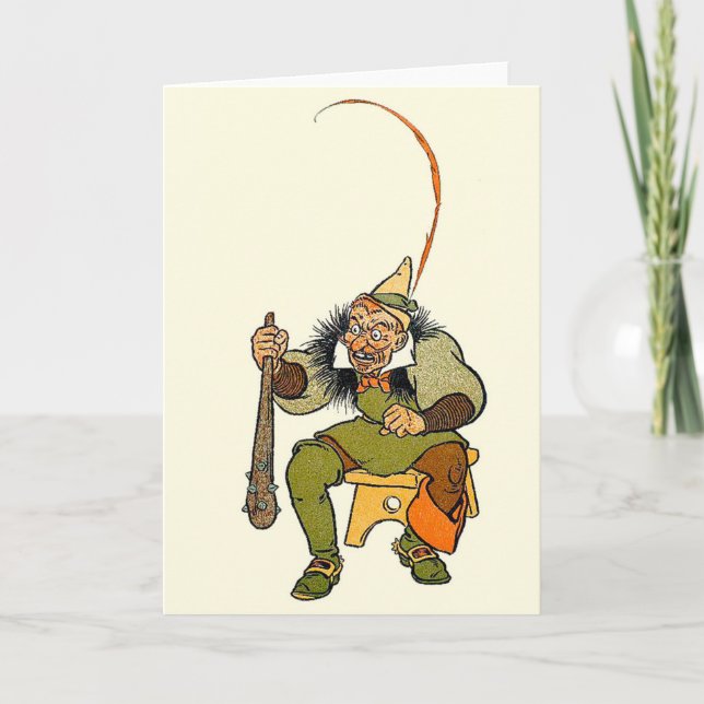 Ogre - Vintage Children's Illustration Card (Front)