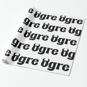 Ogre Wrapping Paper