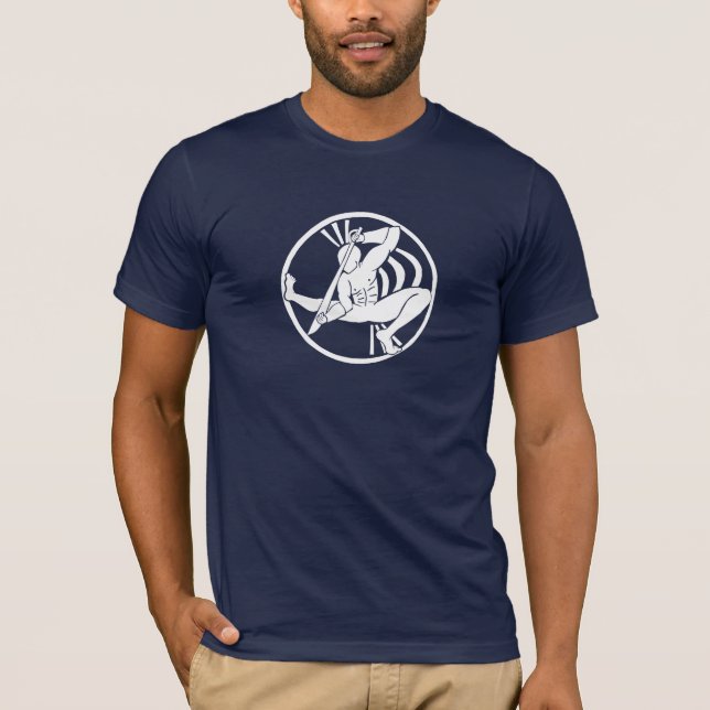 Ogum silhouette white T-Shirt (Front)