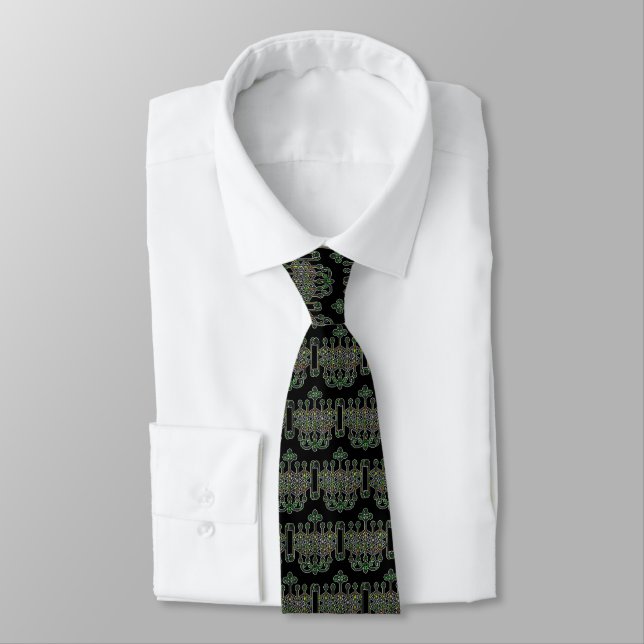 Ogun Veve Sigil Tie (Tied)