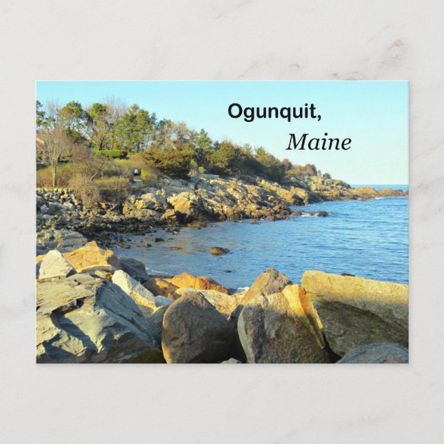 Ogunquit, Maine Postcard (Front)