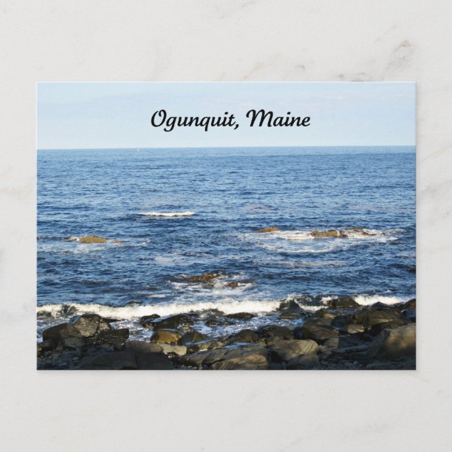 Ogunquit, Maine Postcard (Front)