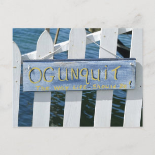 Ogunquit, the way life should be postcard