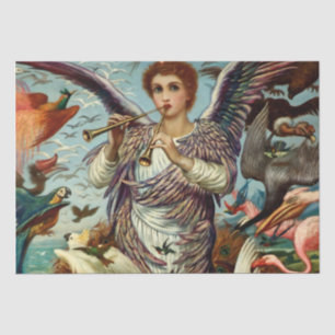 “Oh All Ye Fowls of the Air” by Edward A F Prynne  Tissue Paper