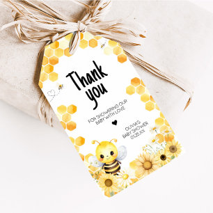 Oh Babee Bee Baby Shower Favour Tags