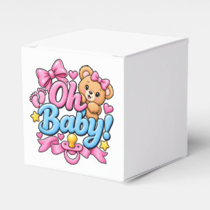 Oh Baby! Baby Shower Celebration Design Favour Box