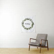 Oh Baby Backdrop Oh Baby Banner Tapestry