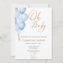 Oh Baby- Balloon Baby shower