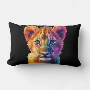 Oh Baby Big Cat Cub  Lumbar Cushion