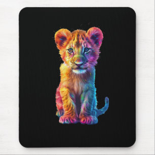 Oh Baby Big Cat Cub  Mouse Pad