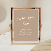 Oh Baby Brown Minimalist Mum Osa Bar