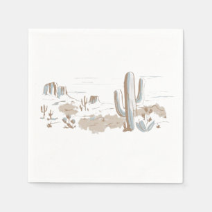 Oh Baby Cowboy Shower  Napkin