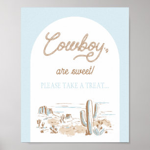 Oh Baby Cowboy Shower Rope Favour Poster