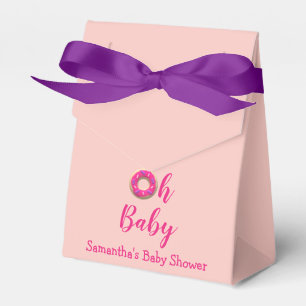 Oh Baby Doughnut Baby Shower Favour Box