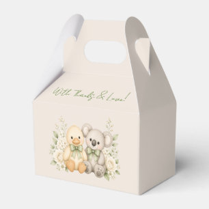 Oh Baby Duck and Koala Baby Shower Favour Box