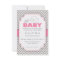 Oh Baby Elephant - Pink & Grey Baby Shower Invite