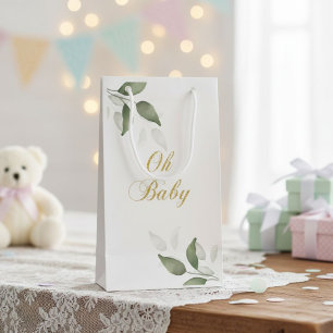 Oh Baby gift bag - Botanical baby bag