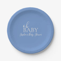 Oh Baby Minimalist Baby Shower