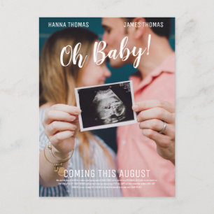 Oh Baby Movie Poster Announcement Postcard