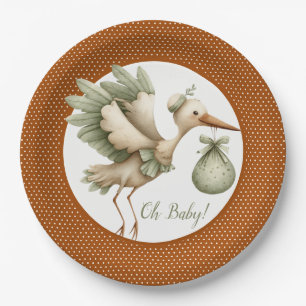 Oh Baby Paper Plate