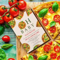 Oh Baby Pizza Tomatoes Olivia Green Baby Shower