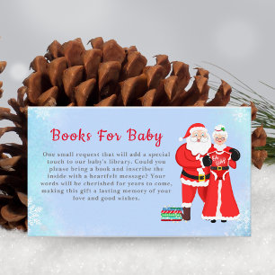 Oh Baby Santa & Mrs. Claus Books For Baby Enclosure Card