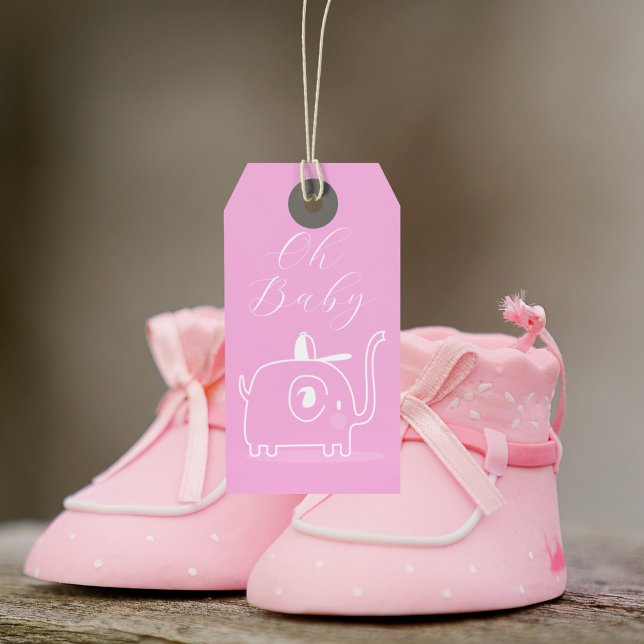 Oh Baby Shower Gift Tags (Creator Uploaded)