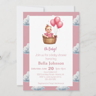 Oh Baby Shower Invitation